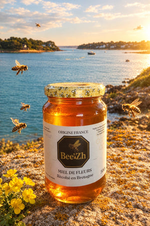 Miel de fleurs Bee'Zh 500 g