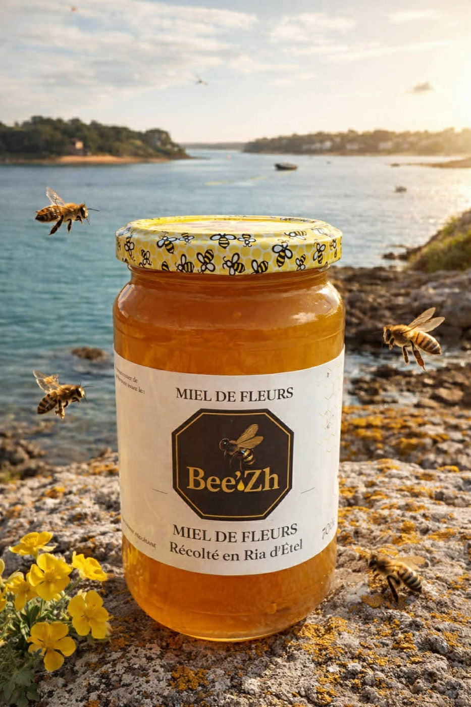 Miel de fleurs Bee'Zh 500 g